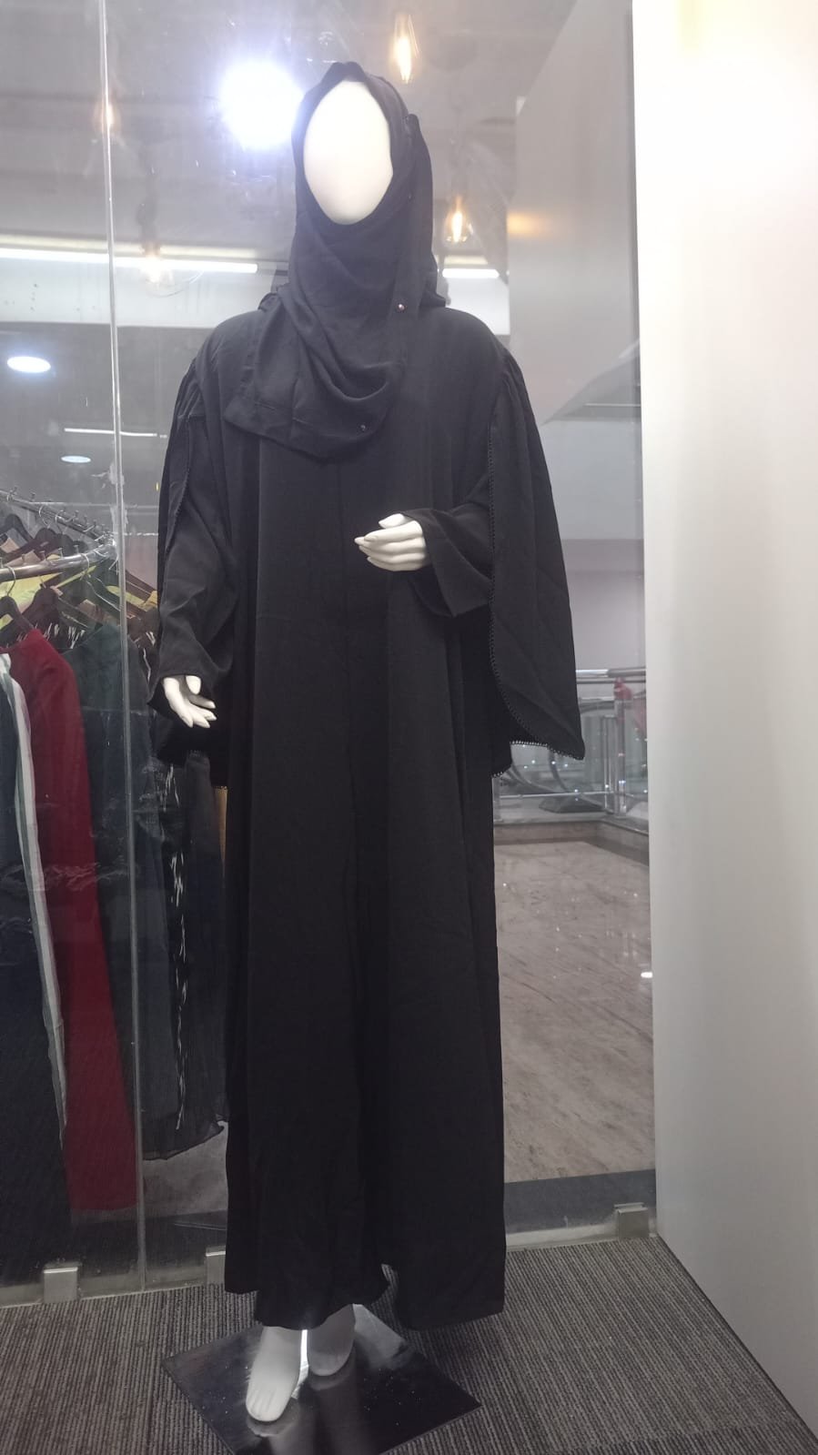 Kaptan burkha double slip ka